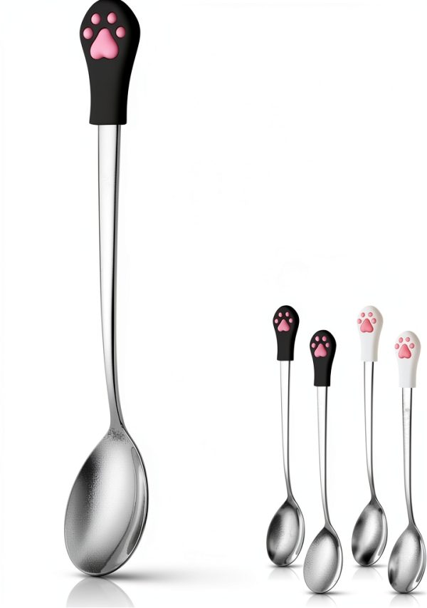 Patelai Stainless Steel Pet Food Spoon Dishwasher Safe-1