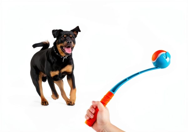 Dog Ball Launcher ALL FOR PAWS Ergonomic Grip Hands Free-8