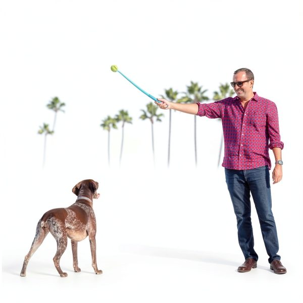 P&P Imports Dog Ball Launcher Ergonomic Grip Universal Balls-4