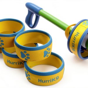 HurriK9 Dog Toy Ball Launcher Rings Safe Durable Fetch-0