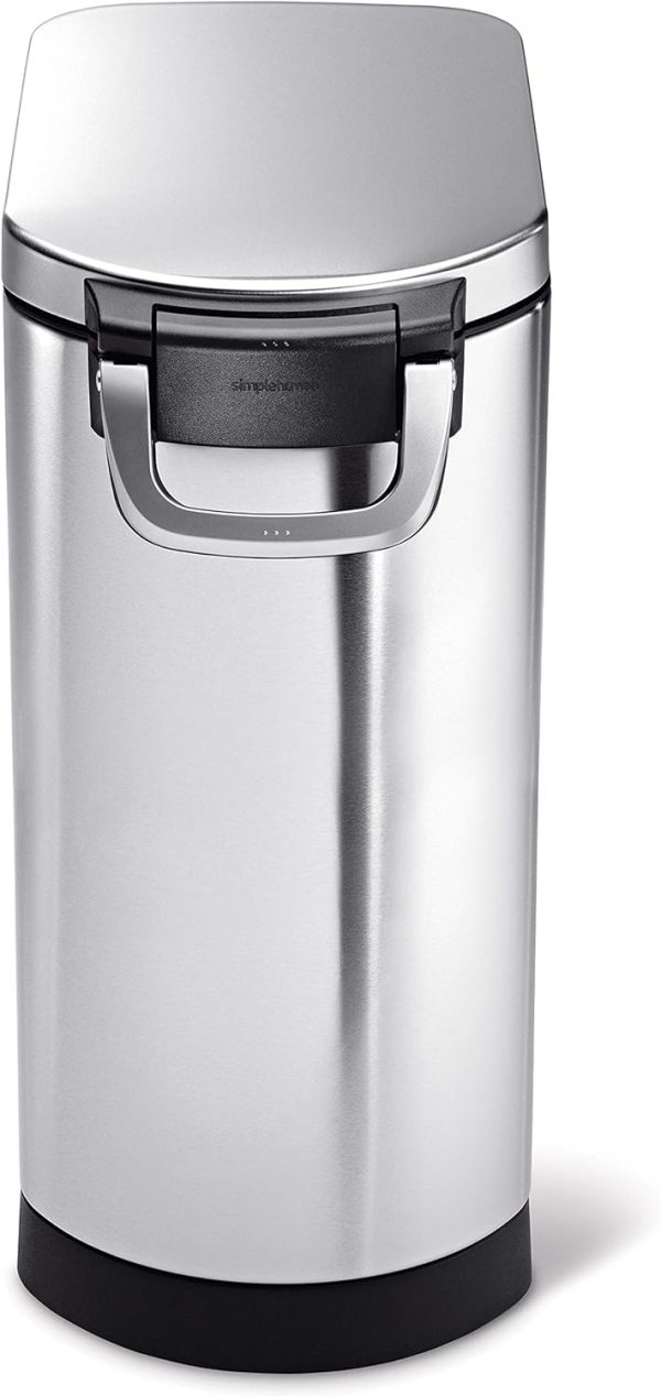 simplehuman Pet Food Container Airtight Stainless Steel-1