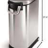 simplehuman Pet Food Container Airtight Stainless Steel-7