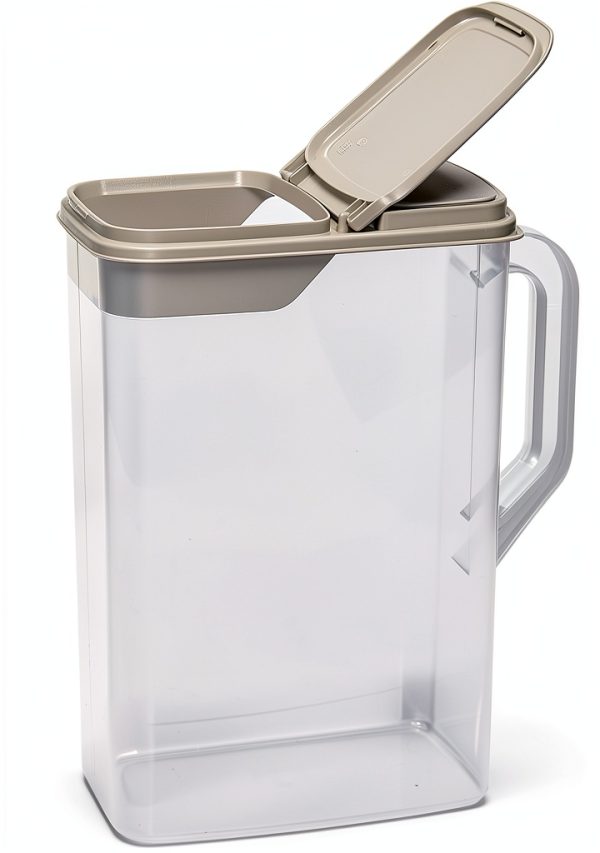 Buddeez Pet Food Container Airtight Storage White Lid-0