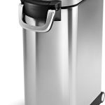 simplehuman Pet Food Container Airtight Stainless Steel-0
