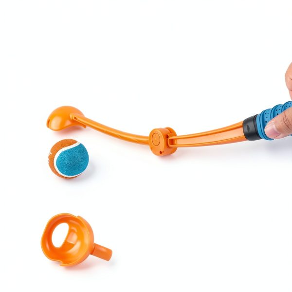 ALL FOR PAWS Dog Ball Launcher Foldable Design Hands Free-2