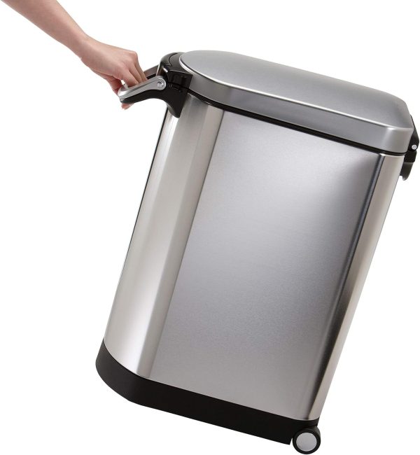 simplehuman Pet Food Container Airtight Stainless Steel-6