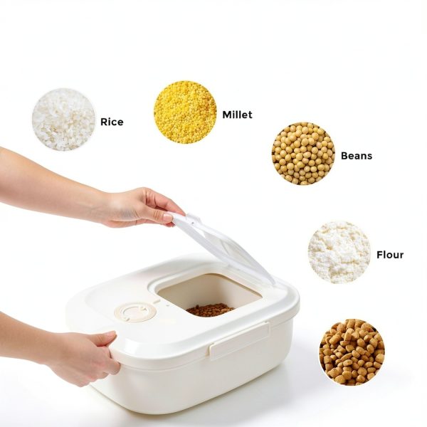 Apollo Dog Food Storage Collapsible Airtight Container-7