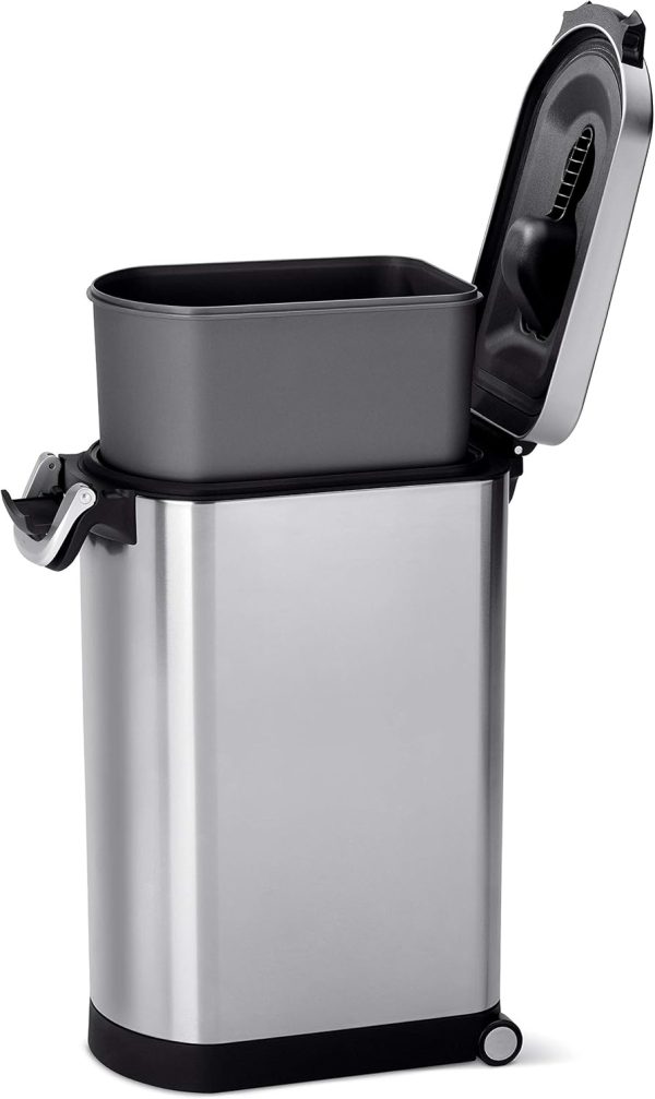simplehuman Pet Food Container Airtight Stainless Steel-4