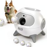 Uahpet Dog Toy Ball Launcher Automatic Fetch Machine-0