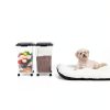 IRIS USA Pet Food Storage Container Airtight 2-Pack Black-9