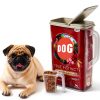 Buddeez Pet Food Container Airtight Storage White Lid-3