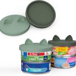 OHMO Silicone Can Lids Pet Food Storage Reusable BPA Free-0