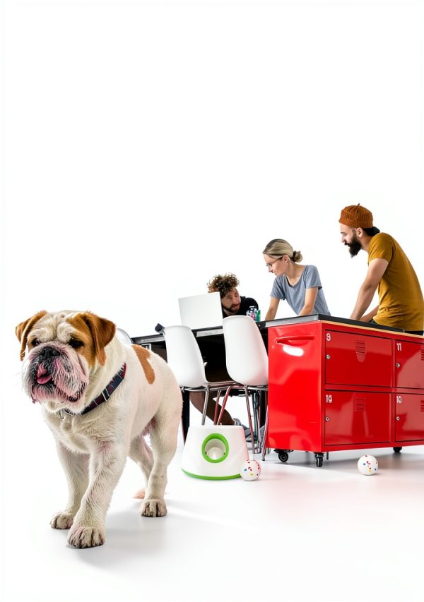 Atangee Automatic Dog Ball Thrower Launcher-3
