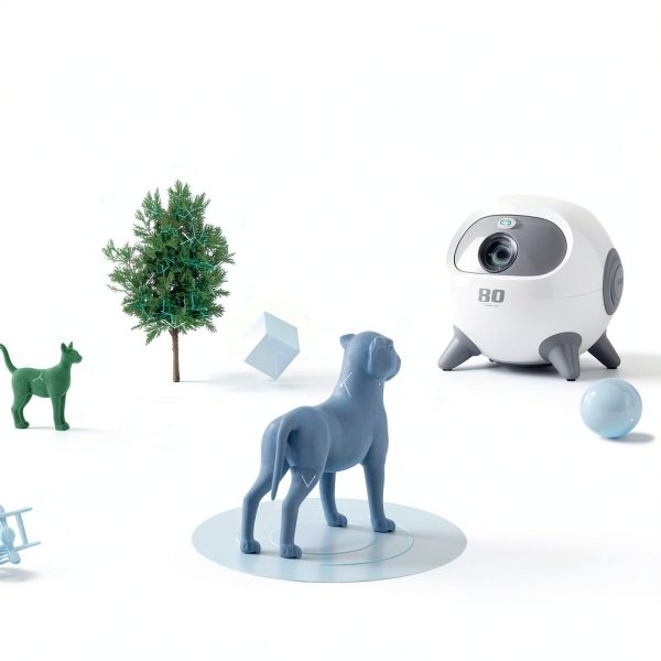Dog Ball Launcher uahpet Smart Obstacle Detection-1