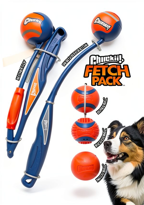 Dog Toy Ball Launcher Petmate Plastic Design-0