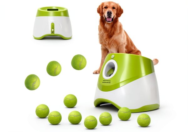 Jovani Dog Automatic Ball Launcher for Small Dogs-0