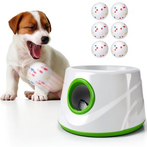 Atangee Automatic Dog Ball Thrower Launcher-0