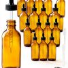 AuroTrends 4 oz Dropper Bottles 24 Pack Amber Tincture Bottles-0