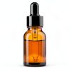 1/2 oz Glass Dropper Bottle, 15ml Amber Tincture Bottle with Dropper, Label, Leak-Proof Travel Dropper Bottles for Essential Oils, Fragrances and Concentrated Tincture Extracts (8 Pcs)-1