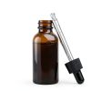 Amber Glass Dropper Bottle 4 Pcs Set LXLOVESM 1oz and 2oz with Funnels-1