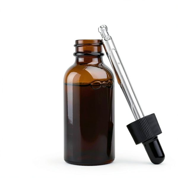 Amber Glass Dropper Bottle 4 Pcs Set LXLOVESM 1oz and 2oz with Funnels-1