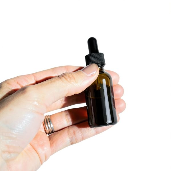 Eye Dropper Bottle Hoa Kinh 1oz Amber Glass Leak Proof UV Dropper Set-1